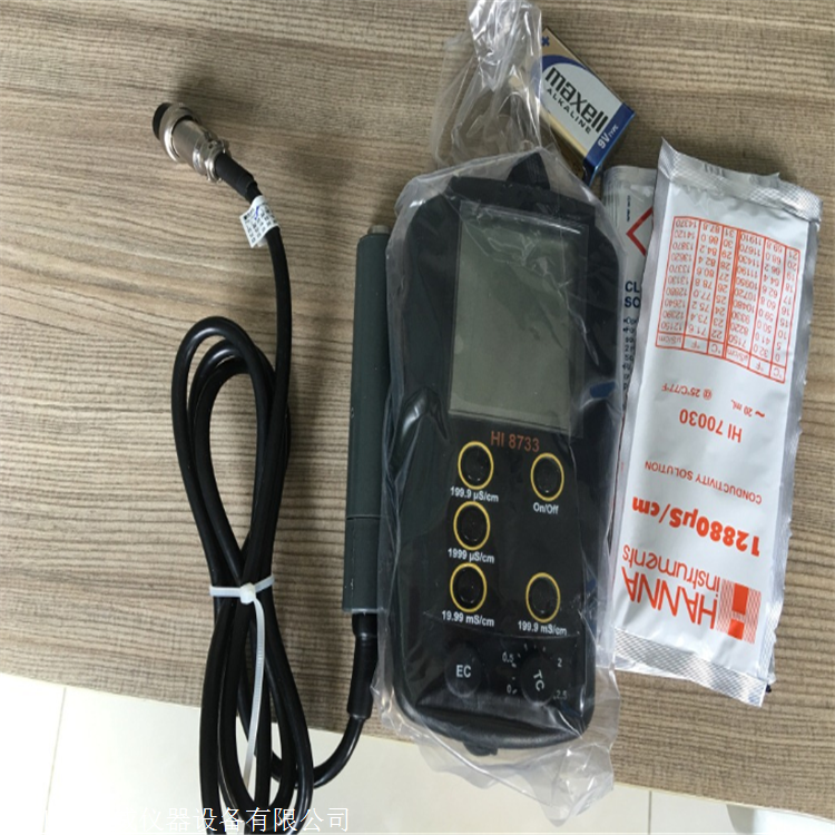 hanna哈纳hi8733便携式电导率ec测定仪